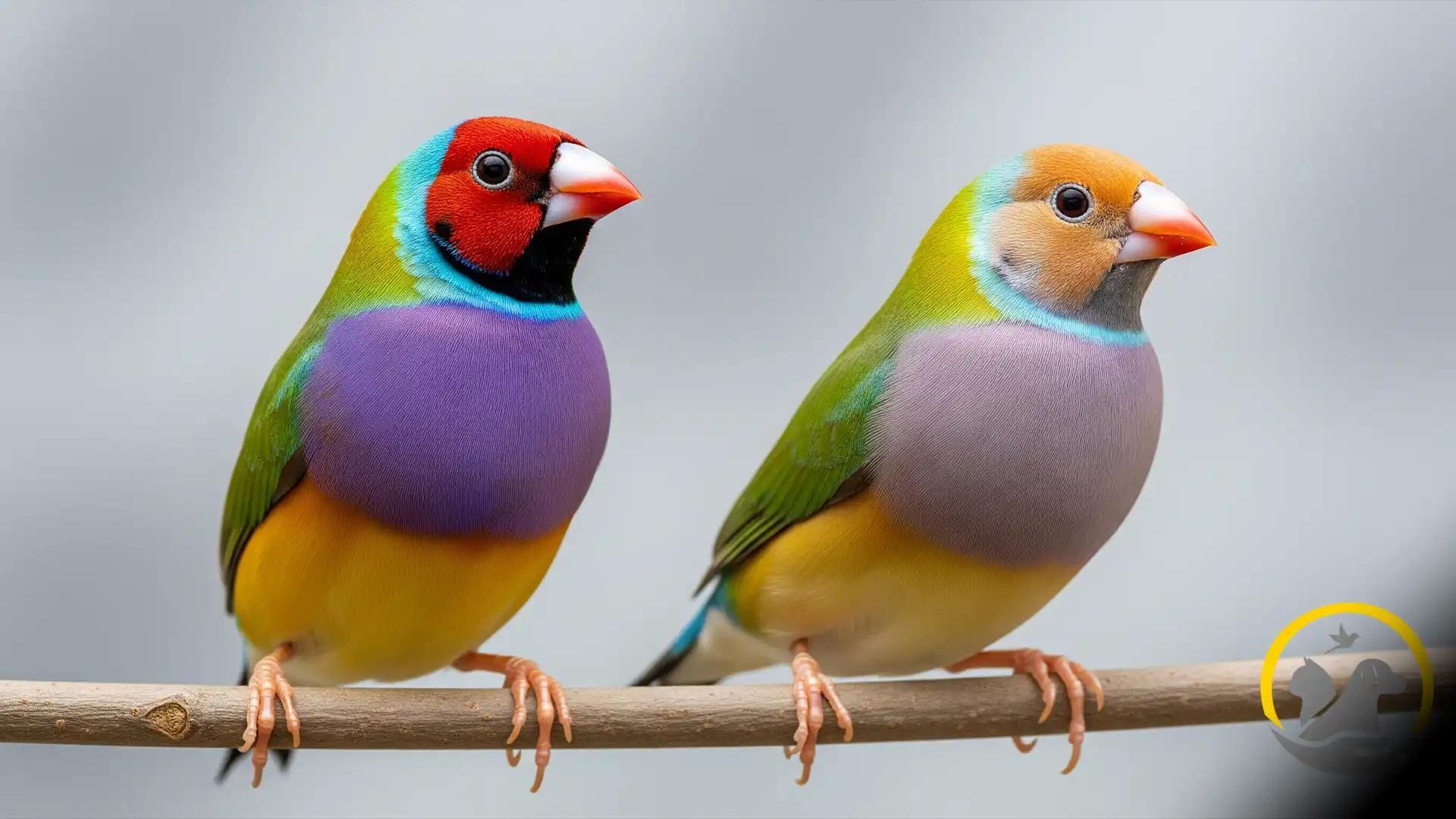 مقایسه و تفاوت فنچ گلدین نر و ماده